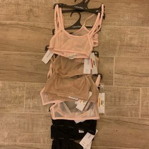 Calvin Klein bralette bundle 4 personal or resell